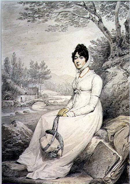 Portrait of a Lady à Henry Edridge