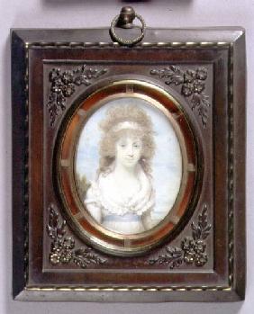 Portrait Miniature of Anna Maria Blunt