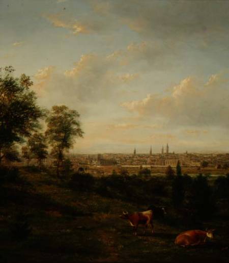 View of Melbourne à Henry Gritten