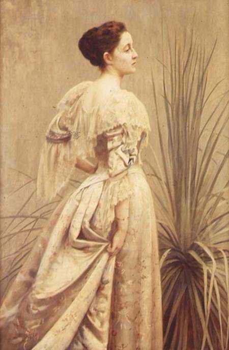 Portrait of a Lady à Henry John Hudson