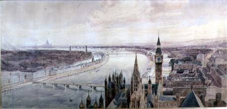 Panorama of London à Henry Newton
