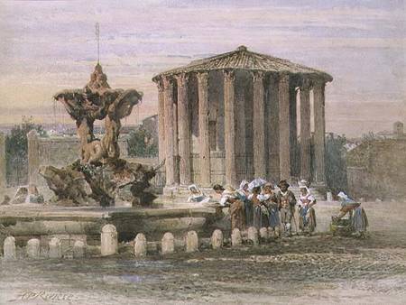 Fountain in Rome à Henry Parsons Riviere