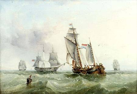 Dutch and British Shipping à Henry Redmore