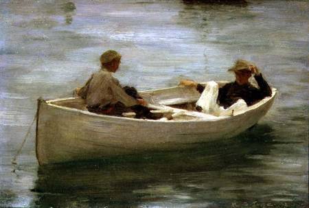 In the Rowing Boat à Henry Scott Tuke
