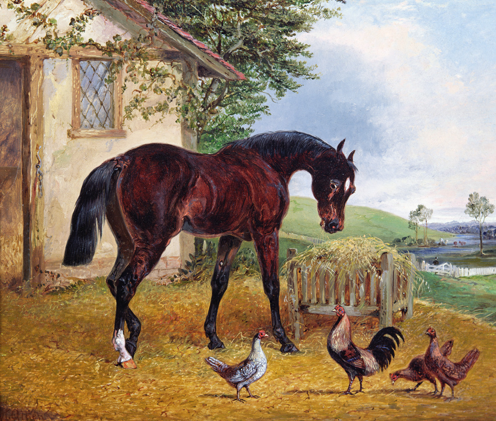 Farmyard Scene à Henry Thomas Alken