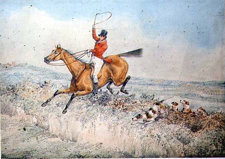 Fox hunting à Henry Thomas Alken