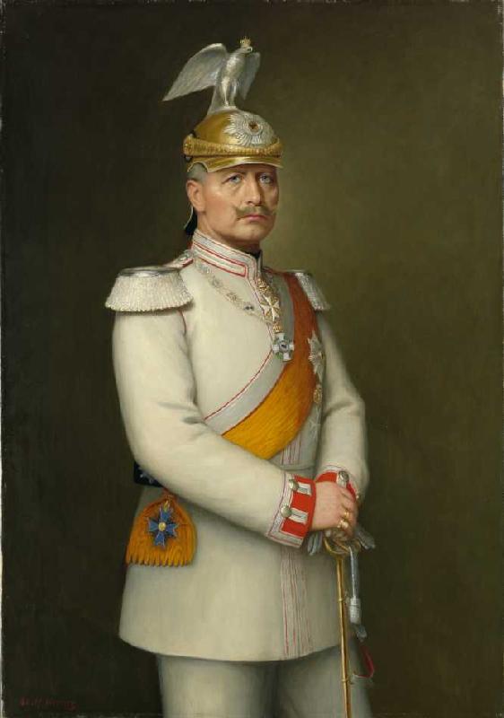 Bildnis Kaiser Wilhelm II à Hering Adolf Emil Hering Adolf Emil