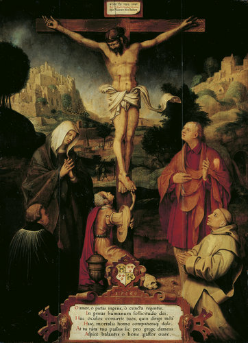 Christus am Kreuz à Hermann tom Ring