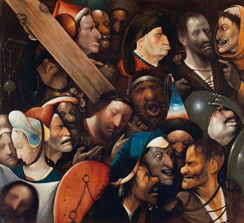 La crucifixion du Christ à Jérôme Bosch