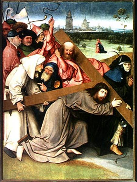 Christ Carrying the Cross à Jérôme Bosch