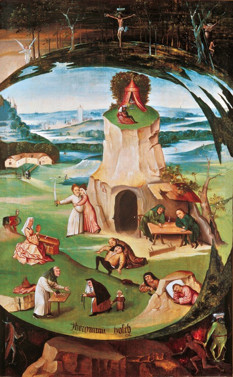 The Seven Deadly Sins à Jérôme Bosch