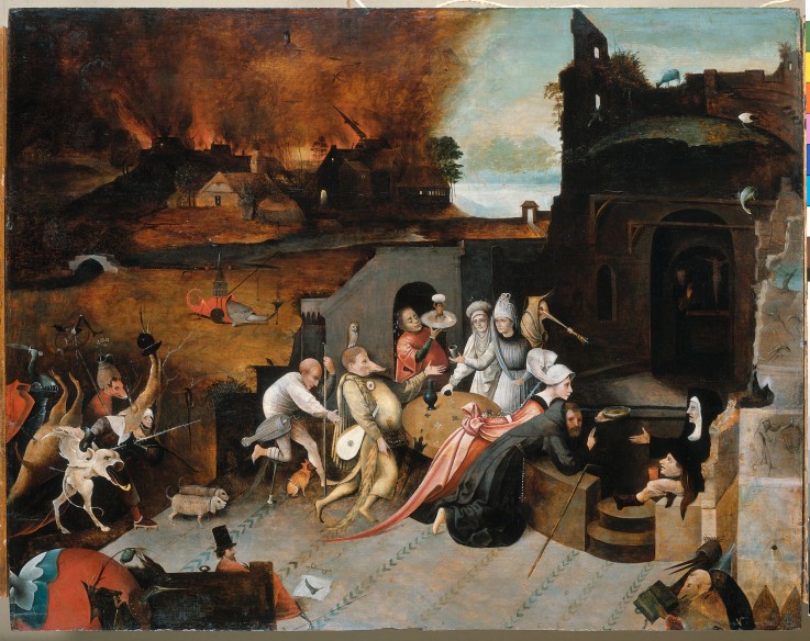 The Temptation of Saint Anthony à Jérôme Bosch