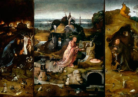 Altarpiece of the Hermits à Jérôme Bosch