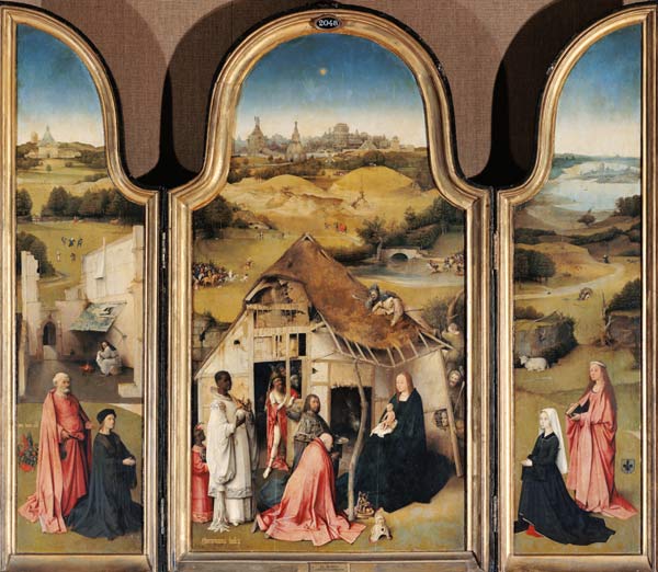 The Adoration of the Magi à Jérôme Bosch