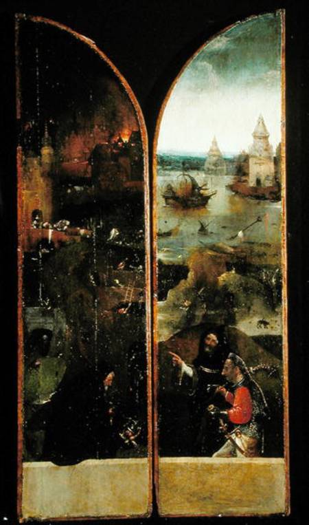 Triptych of Saint Liberata à Jérôme Bosch