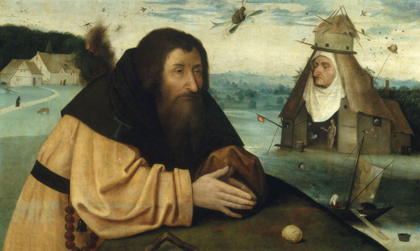 Temptation of St Anthony à Jérôme Bosch
