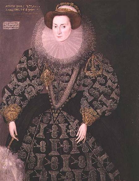 Frances Clinton, Lady Chandos (1552-1623) à Hieronymus Custodis