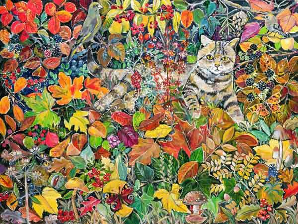 Tabby in Autumn, 1996 