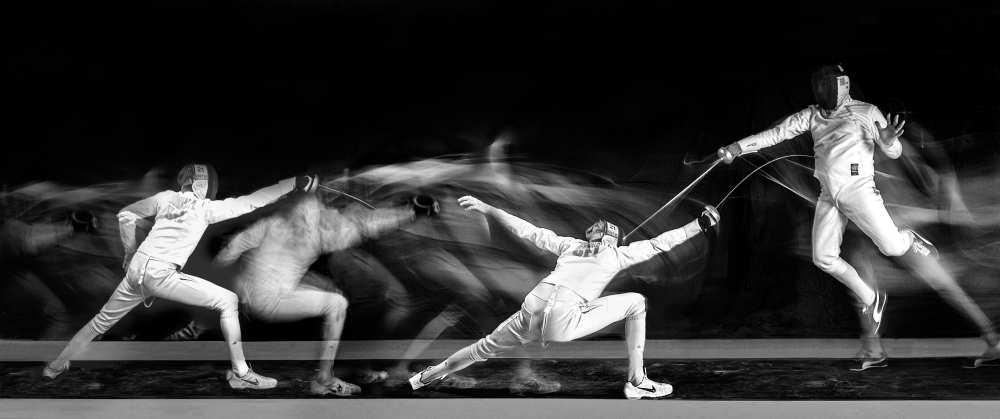Fencing #1 à Hilde Ghesquiere