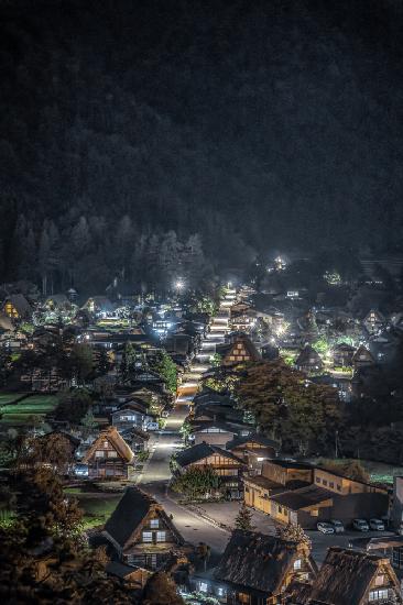 Japanese Style Night View