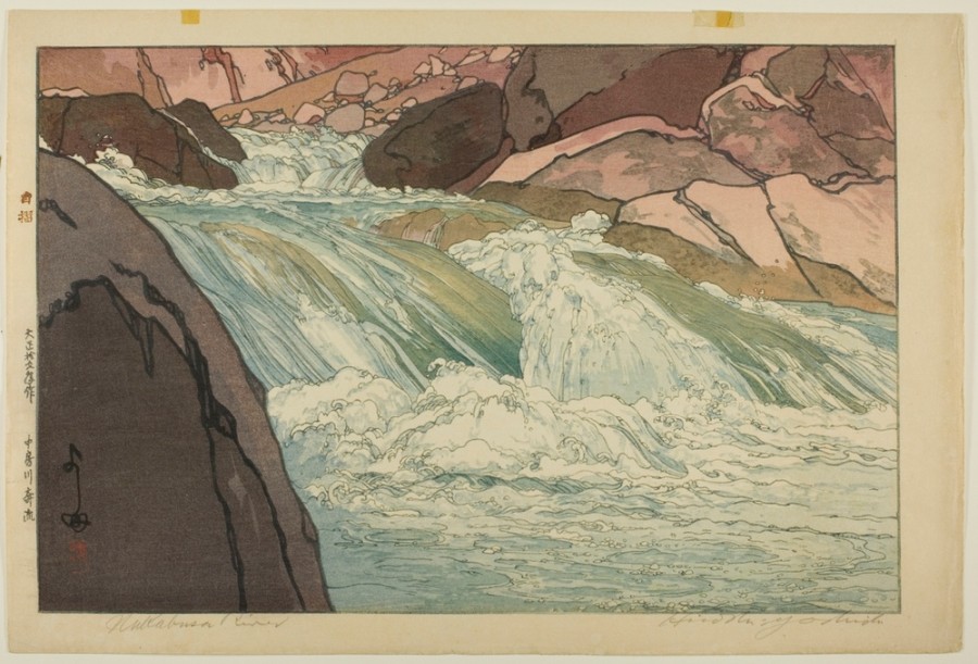 Nakabusa River Rapids à Yoshida Hiroshi