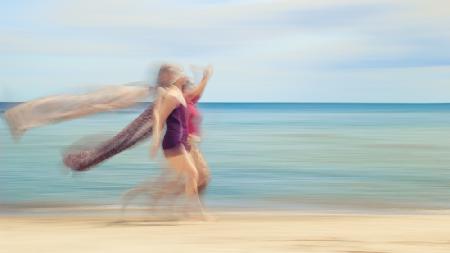 two women on beach #5