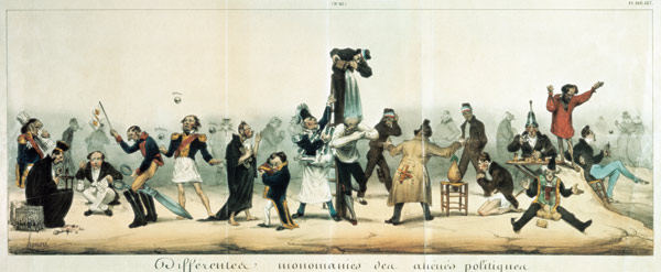 Differentes monomanies / Daumier à Honoré Daumier