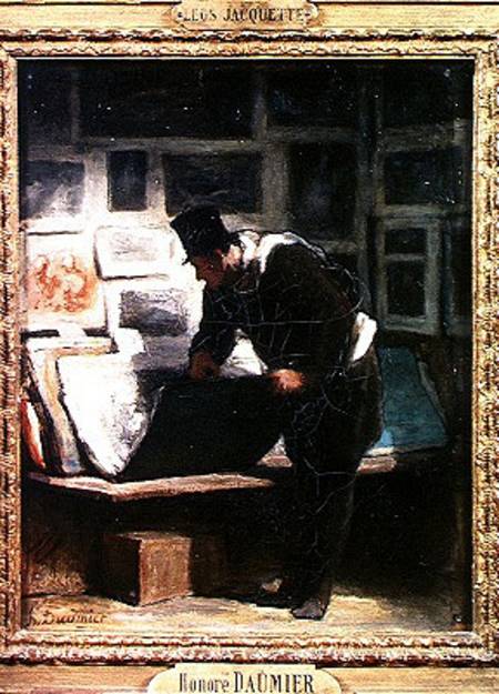 The Collector of Engravings à Honoré Daumier