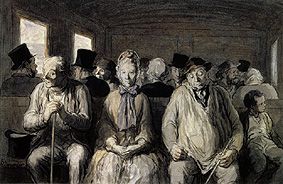 Troisième classe à Honoré Daumier
