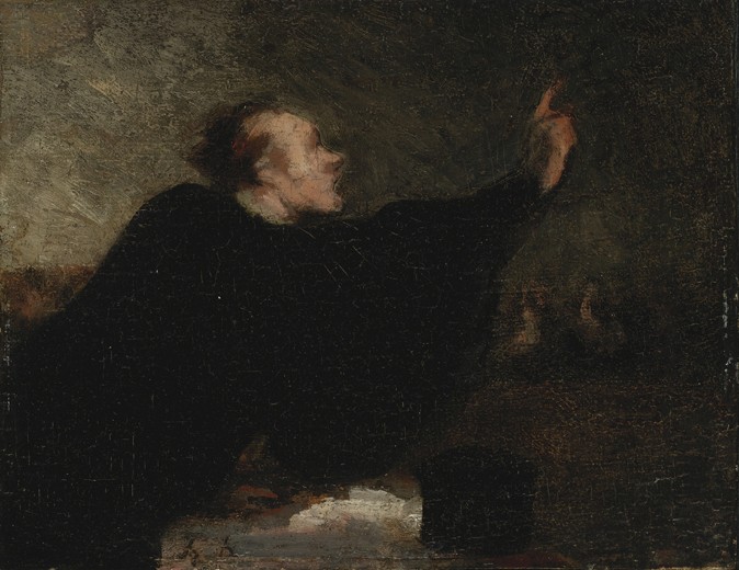 A trial lawyer à Honoré Daumier