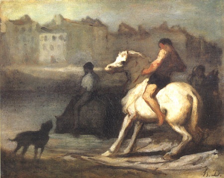 l'Abreuvoir à Honoré Daumier