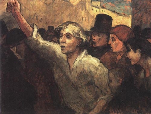 Barricade à Honoré Daumier