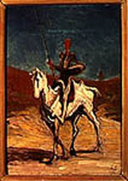 Don Quixote à Honoré Daumier
