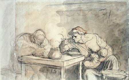 The Soup à Honoré Daumier