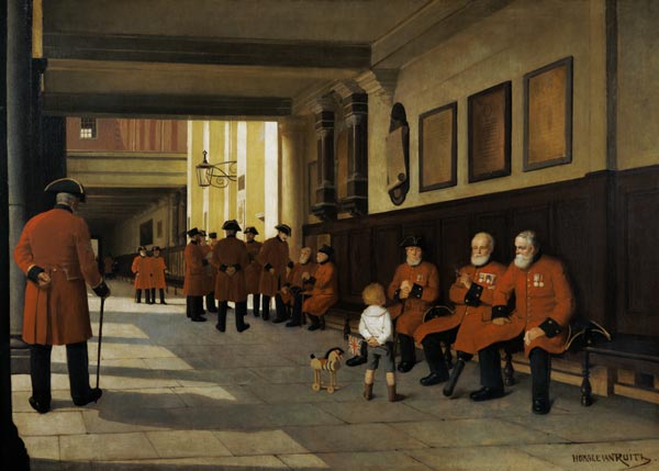 Little Peter and the Chelsea Pensioners à Horace van Ruith