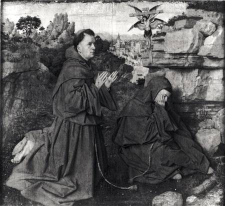St. Francis Receiving the Stigmata à Hubert & Jan van Eyck