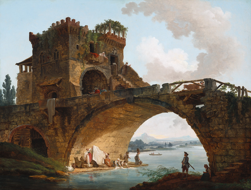 The Ponte Salario à Hubert Robert