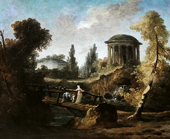 The Cascades at Tivoli, c. 1775 à Hubert Robert