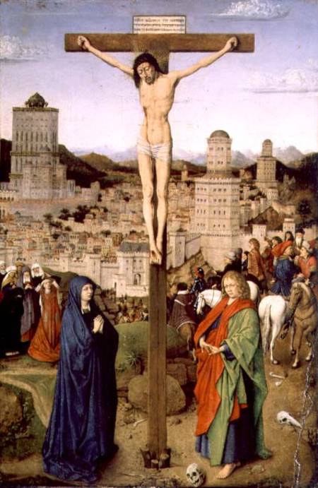 The Crucifixion à Hubert van Eyck