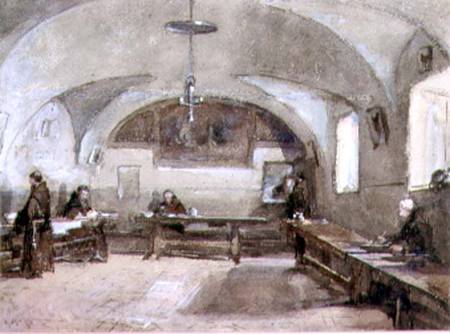 Interior of the Capuchin Convent at Albano à Hugh Carter