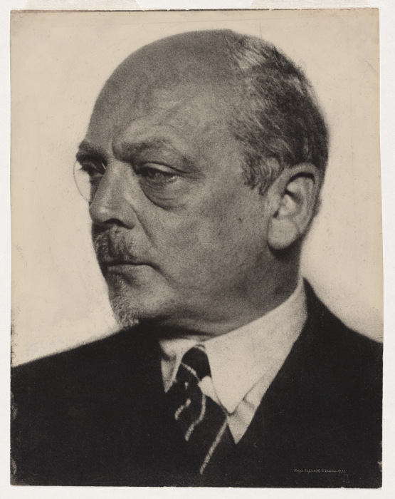 Portrait Georg Swarzenski à Hugo Erfurth