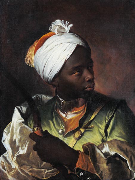 Young Negro with a Bow, c.1697 (oil on canvas) à Hyacinthe Rigaud
