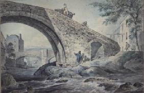 View of the Bridges at Hawick