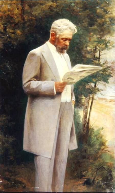 Portrait of the author Nikolay G. Garin (1852-1906) à I Pass