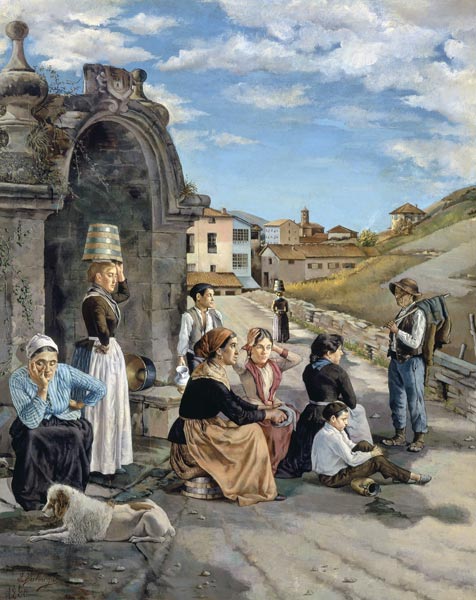 The Spring of Eibar à Ignazio Zuloaga