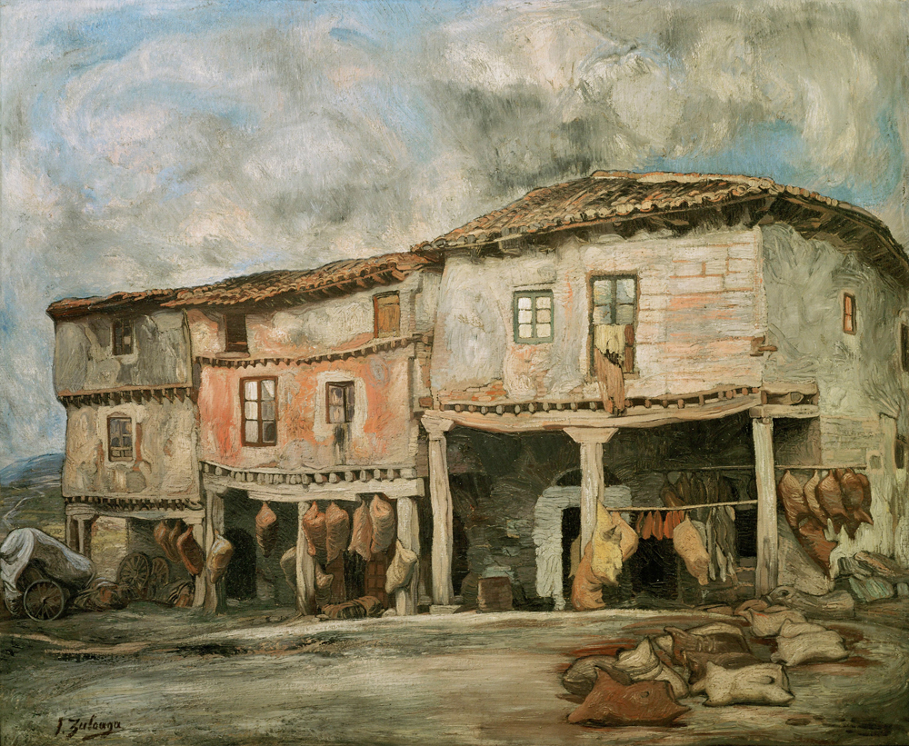 The House of the Tanner of Lerma à Ignazio Zuloaga