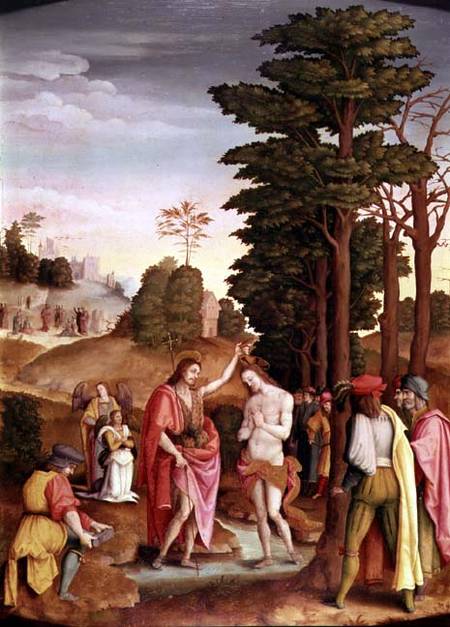 Baptism of Christ à Il Bacchiacca