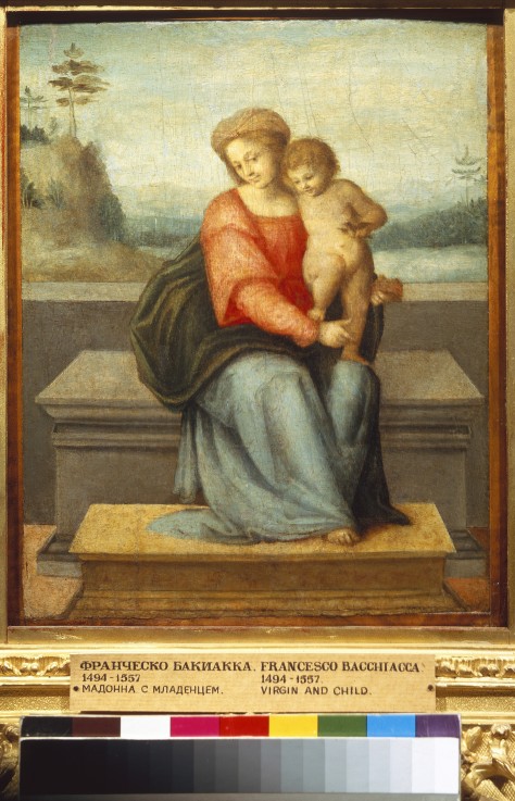 Virgin and Child à Il Bacchiacca