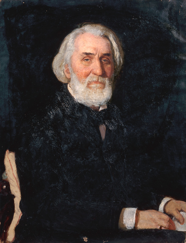 Portrait of Ivan S. Turgenev (1818-83) à Ilja Efimowitsch Repin