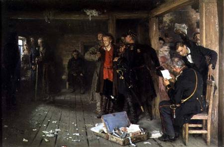 The Arrest of the Propagandist à Ilja Efimowitsch Repin